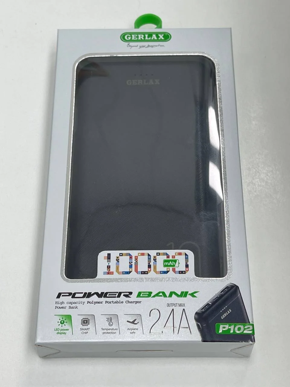 Повербанк 10000 mAh Gerlax внешний аккумулятор PowerBank