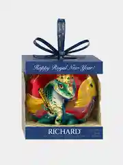 Цейлонский черный листовой чай Richard Christmas Toy Королева-змея, ж/б, 20гр