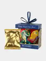 Цейлонский черный листовой чай Richard Christmas Toy Королева-змея, ж/б, 20гр