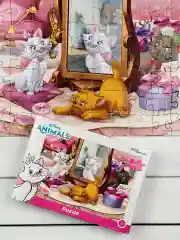Пазл Зверята Дисней 60 деталей Котята кошечка котенок