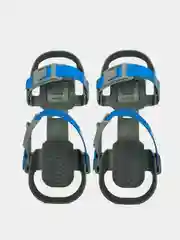 Серый крепления лыжные Snowmatic K3 Kids Soft Free Size 24-34