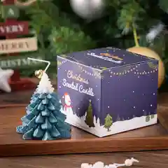 Зеленый ароматическая свеча в виде елки