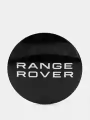 Наклейки на диски, колпаки Range Rover сферические, изогнутые, 56 мм, 4 штуки