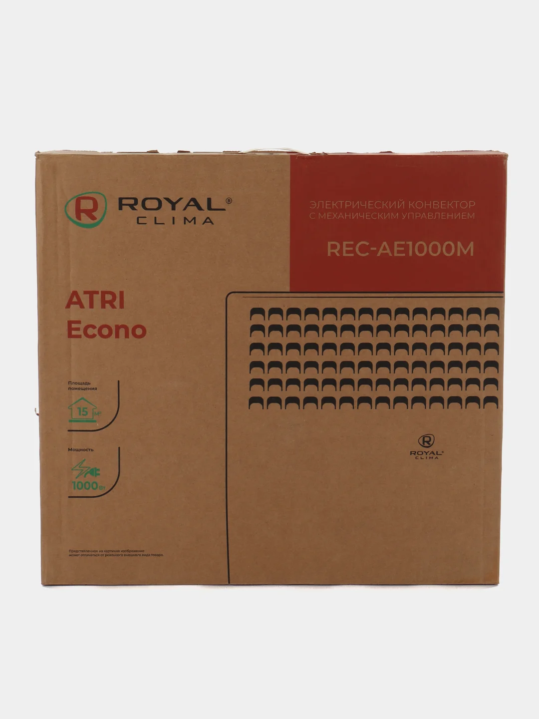 Белый конвектор обогреватель Royal Clima Atri Econo REC-AE1000M 1000Вт