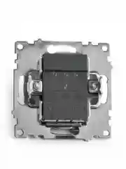 Выключатель STEKKER GLS10-7108-02, 3-клавишный механизм, 250В/10А, цвет шампань