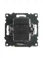 Выключатель STEKKER GLS10-7102-08, 2-клавишный c индикатором механизм, 250В/10А