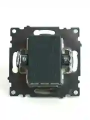 Выключатель Stekker GLS10-7103-08, 1-клавишный (механизм) 250В/10А, золотой