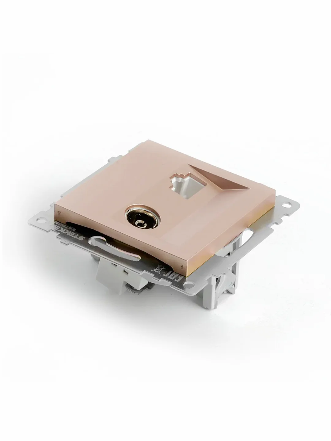 Розетка TV + компьютерная Stekker, GLS00-7106-02, RJ-45