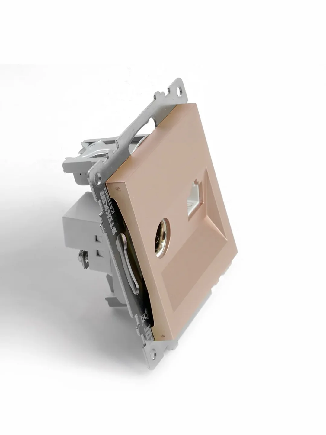 Розетка TV + компьютерная Stekker, GLS00-7106-02, RJ-45
