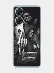 Оливковый чехол на Redmi Note 13R/Redmi 13/Poco M6 4G / Редми Нот 13R/Редми 13/Поко М6 4G прозрачный