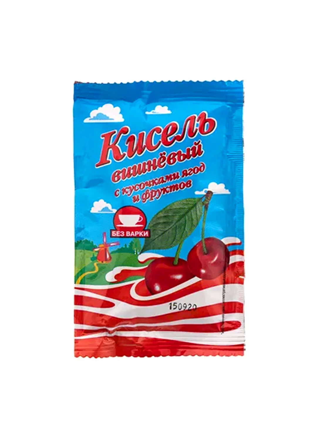 Кисель моментальный Радово, на натуральном соке, с фруктами и ягодами, 25 штук по 30 г