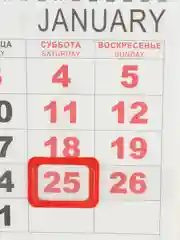 Зеленый большой квартальный календарь на трёх спиралях на 2025 года, каленларь  2025 г