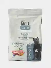BRIT CARE, Сухой корм с инд. и уткой "Dog Adult Large Chondroprotectors", 3 кг