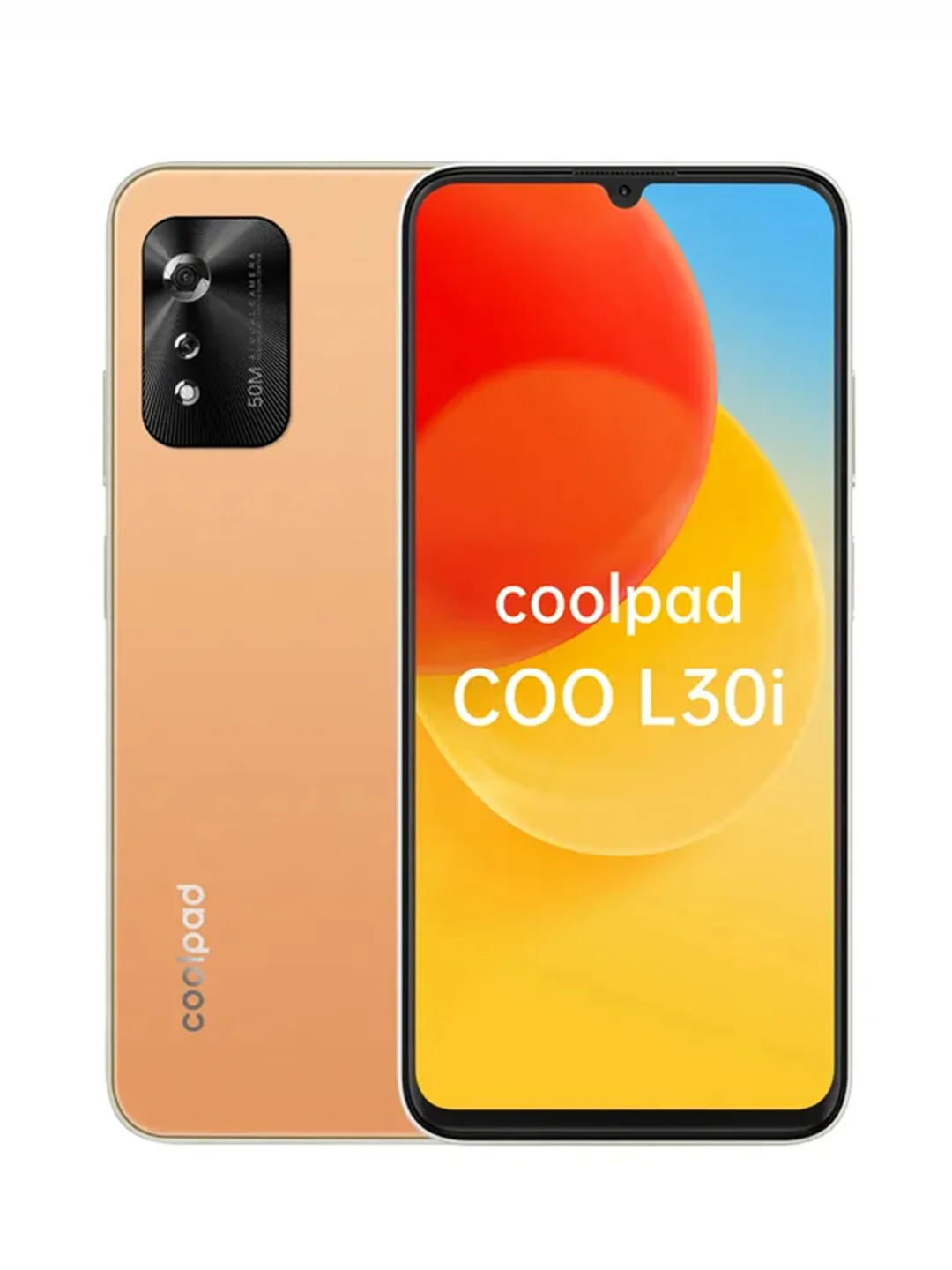 Золотой мобильный телефон COOLPAD COOL 30I, 6/256GB
