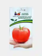Семена Партнер Томат "Бабушкино" Помидор Красный Среднеранний Биф Крупный Урожайный