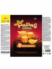 Кукурузные снеки Русская картошка Papas Сыр чеддер, 140 г