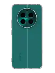 Прозрачный чехол для Realme 12 4G 12 Plus 5G силиконовый BROSCORP матовый/ прозрачный с защитой камер