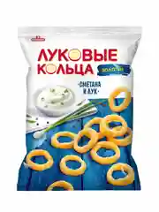 Луковые кольца Русская картошка Сметана и лук, 90 г
