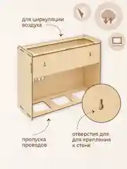 Короб полка подставка для роутера