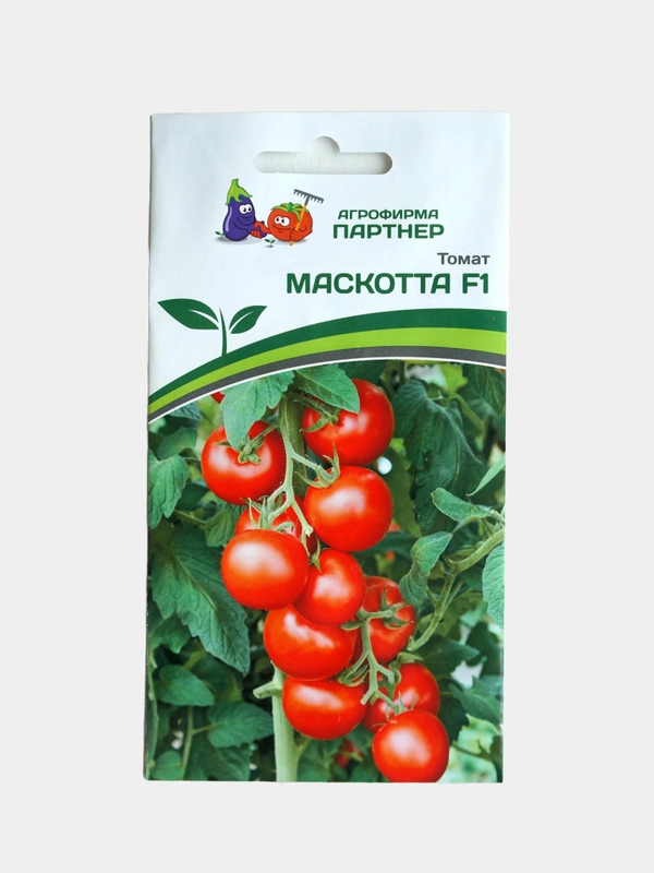 Семена Партнер Томат "Маскотта" F1 Помидор Красный Раннеспелый Яркий Вкусный Ароматный