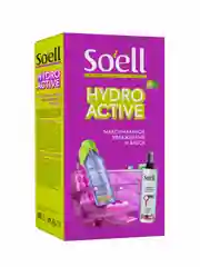 Подарочный набор SOELL HYDRO ACTIVE Шампунь для волос и спрей кондиционер, 400 мл, 150 мл