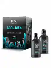 Подарочный набор для мужчин TUNE Cool Men Гель для душа и шампунь для волос, 290 мл