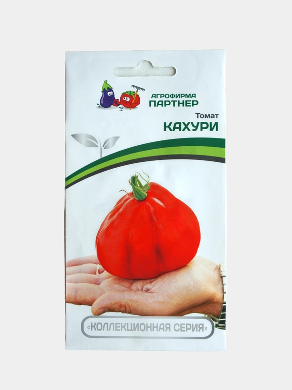 Семена Партнер Томат "Кахури" Помидор Красный Раннеспелый Необычный Мясистый Сахаристый