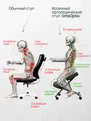 Коленный ортопедический стул Orto Optio
