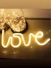 Вывеска неоновая декоративная "Love", USB, теплый белый