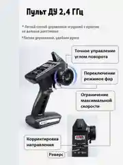 Красный скоростной джип на радиоуправлении, машинка на пульте