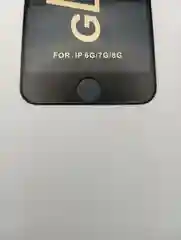 Черный защитное стекло на iPhone 6 / 6s / 7 / 8 / SE 2020