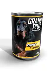 Влажный корм для собак Grand Prix, кролик с морковью, 400 г
