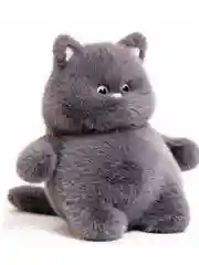 Мягкая игрушка "Кот-пухляш/кот пухлик/кот батон", 35 см, 45 см
