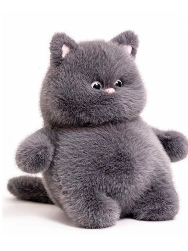 Мягкая игрушка "Кот-пухляш/кот пухлик/кот батон", 35 см, 45 см
