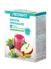Кисель при кашле Леовит, 5 пакетов по 20 г