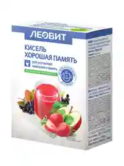 Кисель Леовит "Хорошая память", 5 пакетов по 20 г