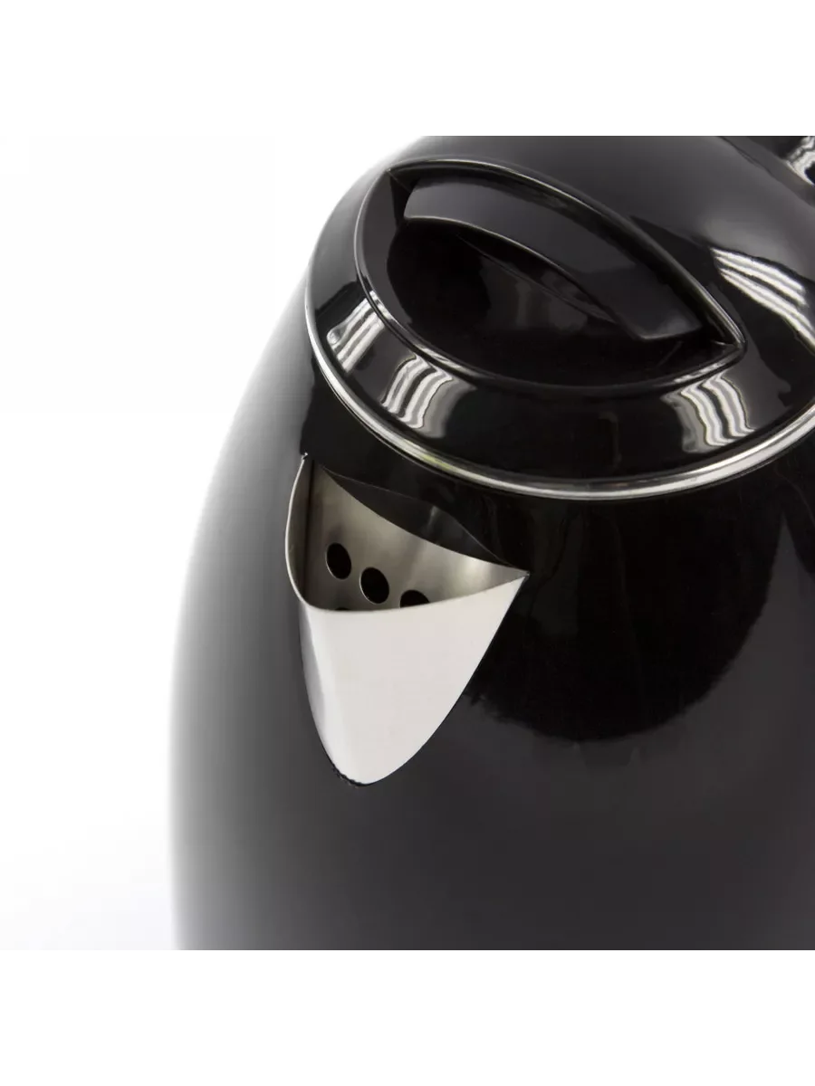 Черный чайник электрический HOME ELEMENT HE-KT193 корпус-сталь 2 л, электрочайник - ТЕРМОС