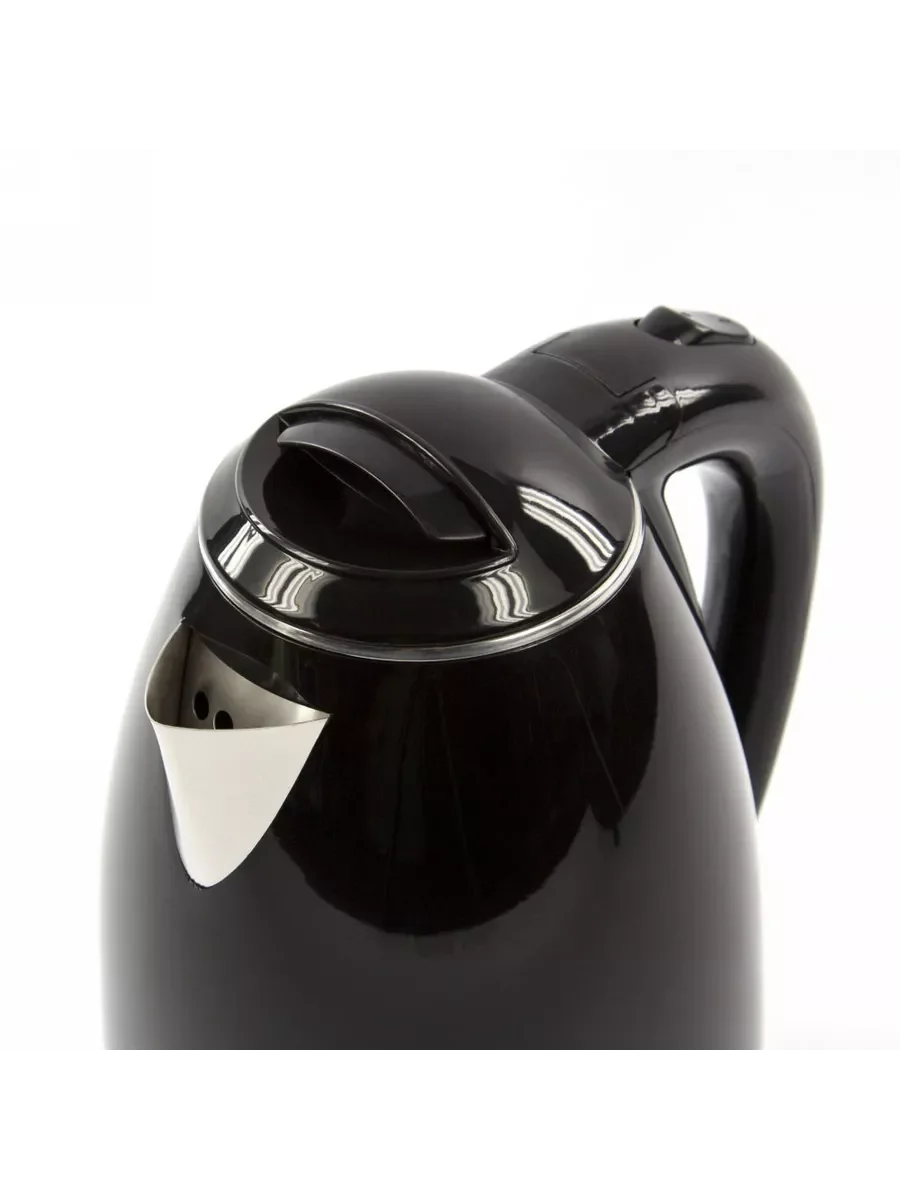 Черный чайник электрический HOME ELEMENT HE-KT193 корпус-сталь 2 л, электрочайник - ТЕРМОС