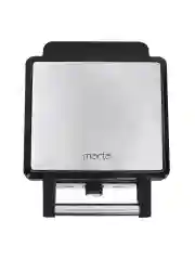 Черный вафельница электрическая MARTA MT-SM1740A 1800Вт, 4 порции, черный/сталь
