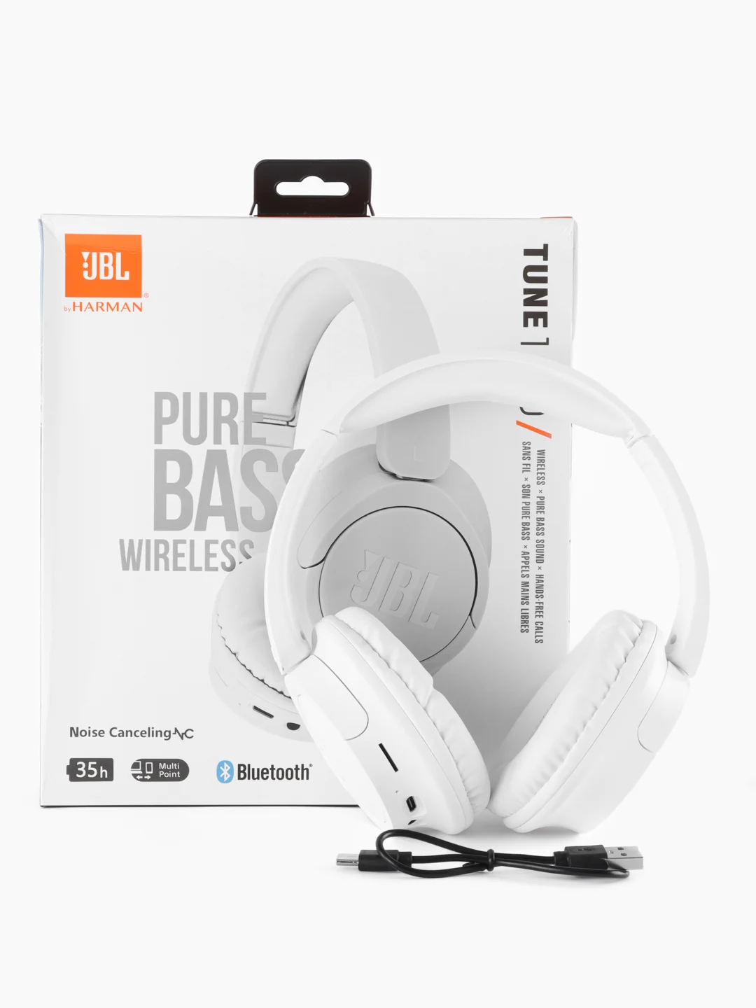 Белый беспроводные наушники JBL Tune 1100