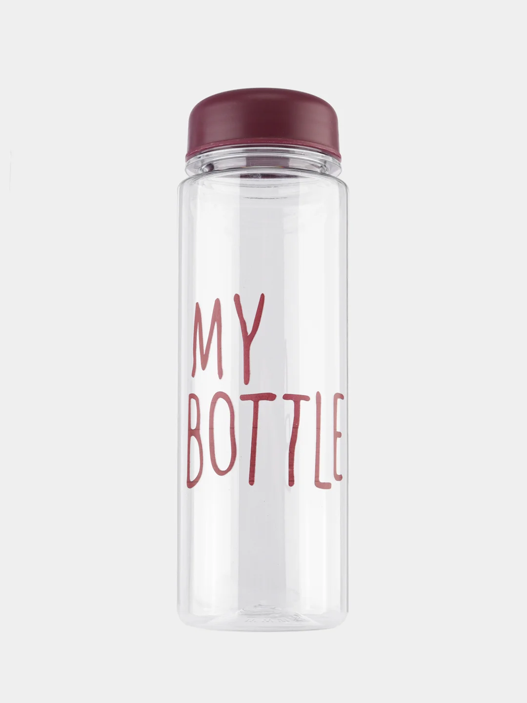 Бордовый спортивная бутылка для воды и коктейлей My Bottle с крышкой, 500 мл