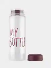Бордовый спортивная бутылка для воды и коктейлей My Bottle с крышкой, 500 мл