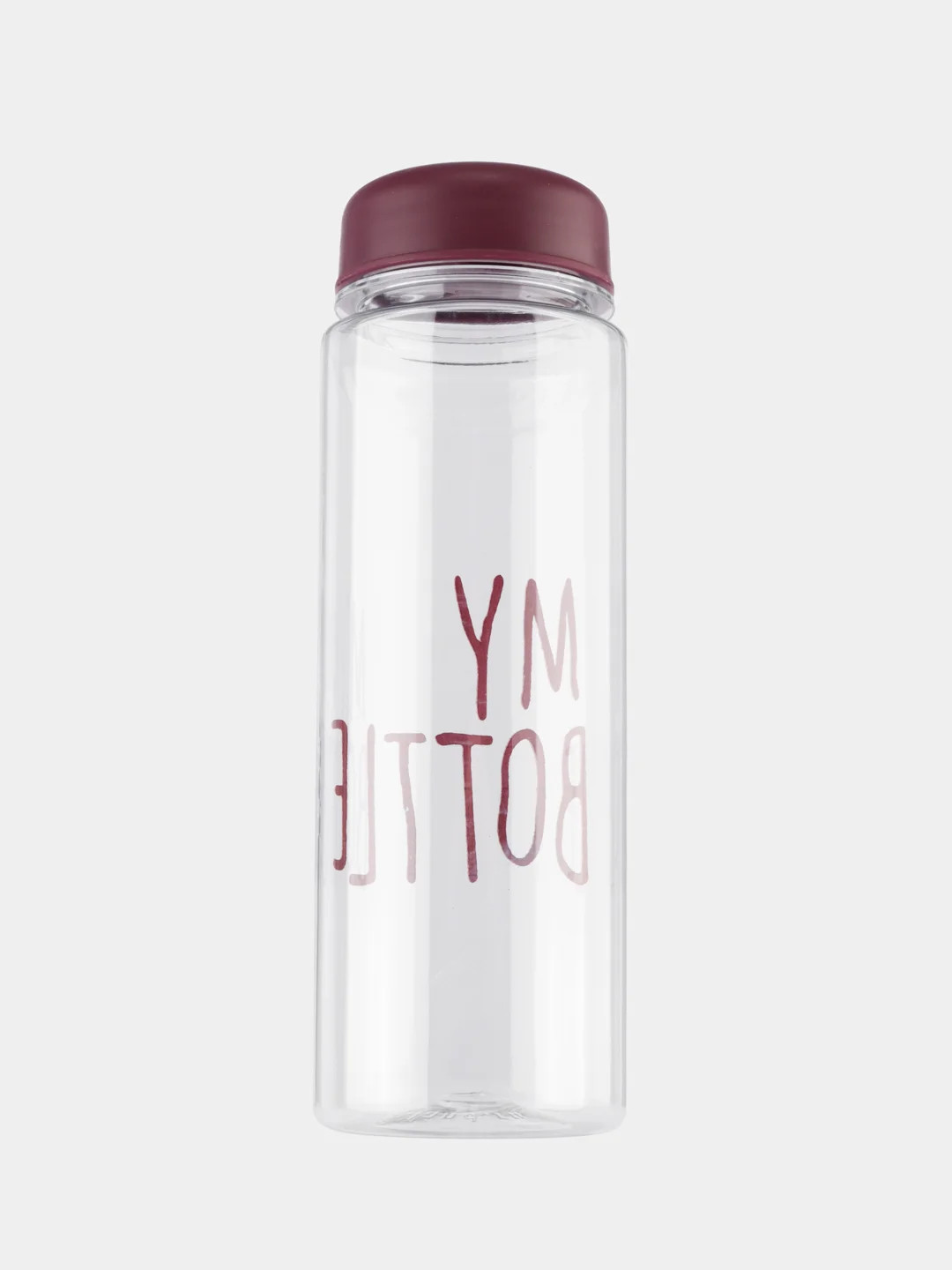Бордовый спортивная бутылка для воды и коктейлей My Bottle с крышкой, 500 мл