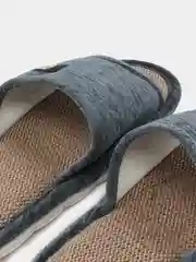 Синий тапочки домашние открытые