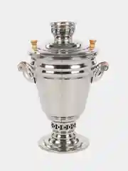 Самовар Курай жаровой на дровах, на углях, 5 литров