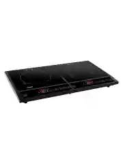 Черный плитка электрическая индукционная безимпульсная STINGRAY ST-HP3525A 2 конфорки