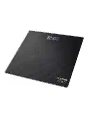 Черный весы напольные электронные STINGRAY ST-SC5005A 28х28см с индикатором температуры