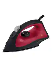 Черный утюг для одежды LUMME LU-IR1130A отпариватель, 2400Вт, тефлон, красный рубин