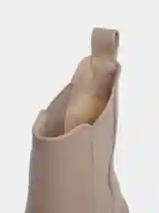 Бежевый женские ботинки, челси, зимние