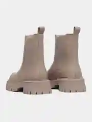 Бежевый женские ботинки, челси, зимние